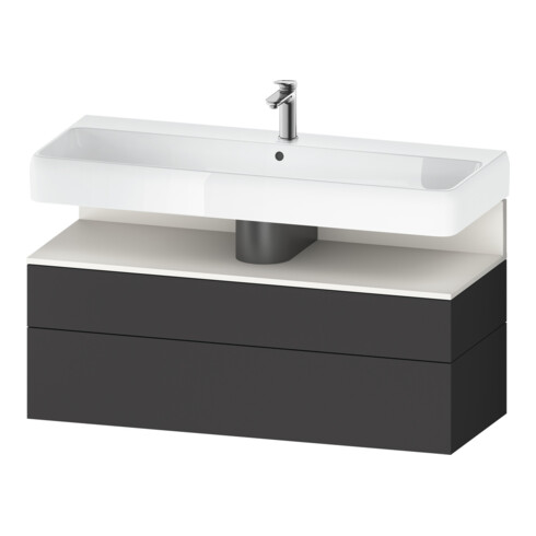 Duravit Waschtischunterschrank Qatego 119x47x59cm, w m/Gr m, 1 Kast, m B