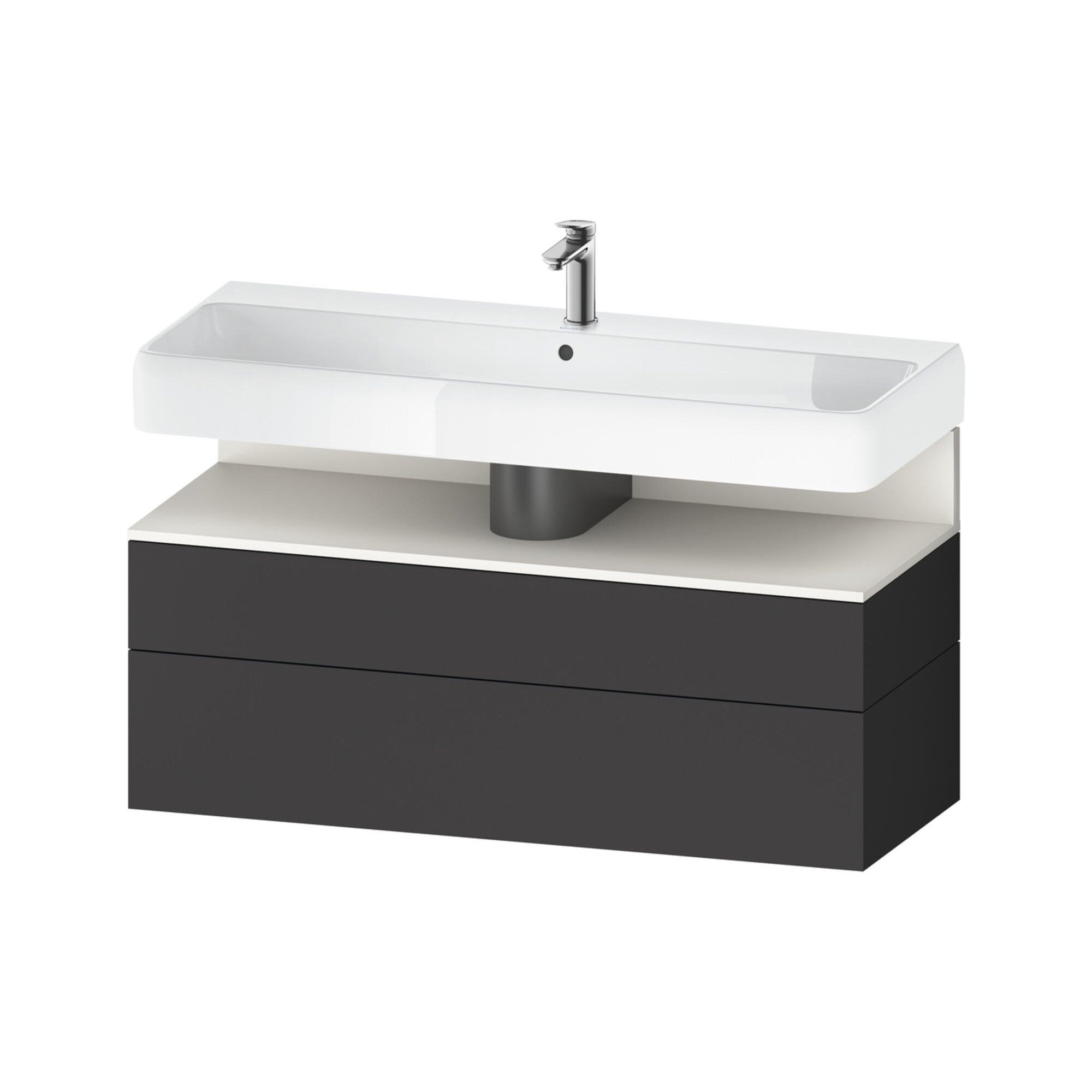 Duravit Waschtischunterschrank Qatego 119x47x59cm, w m/Gr m, 1 Kast, m B