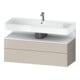 Duravit Waschtischunterschrank Qatego 119x47x59cm, w m/ta m, 1 Kast, 1 Ausz.-1