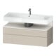Duravit Waschtischunterschrank Qatego 119x47x59cm, w m/ta m, 1 Kast, 1 Ausz.-1