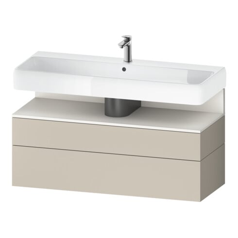 Duravit Waschtischunterschrank Qatego 119x47x59cm, w m/ta m, 1 Kast, 1 Ausz.