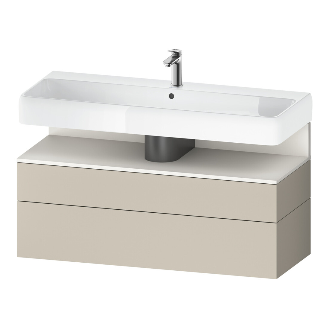 Duravit Waschtischunterschrank Qatego 119x47x59cm, w m/ta m, 1 Kast, m B