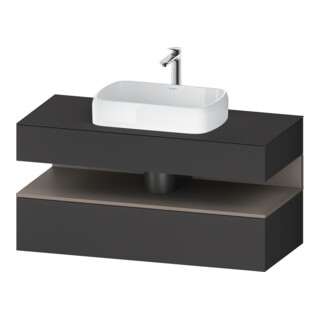 Duravit Waschtischunterschrank Qatego 120x55x60cm, ba m/Gr m, Pl, Nischenb