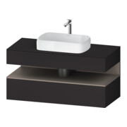 Duravit Waschtischunterschrank Qatego 120x55x60cm, ba m/Gr m, Pl, Nischenb