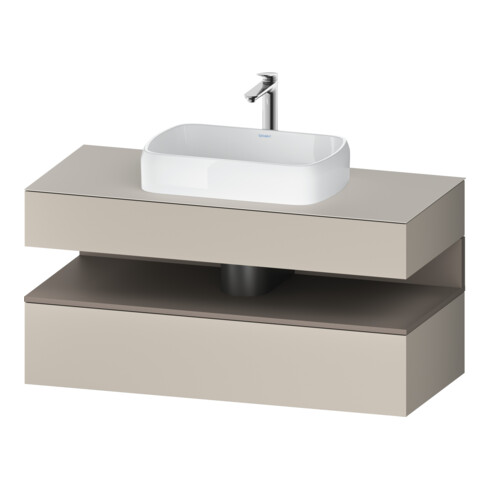 Duravit Waschtischunterschrank Qatego 120x55x60cm, ba m/ta m, Pl, 1 Schubkast.