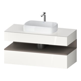 Duravit Waschtischunterschrank Qatego 120x55x60cm, ba m/we g, Pl, 1 Schubkast.