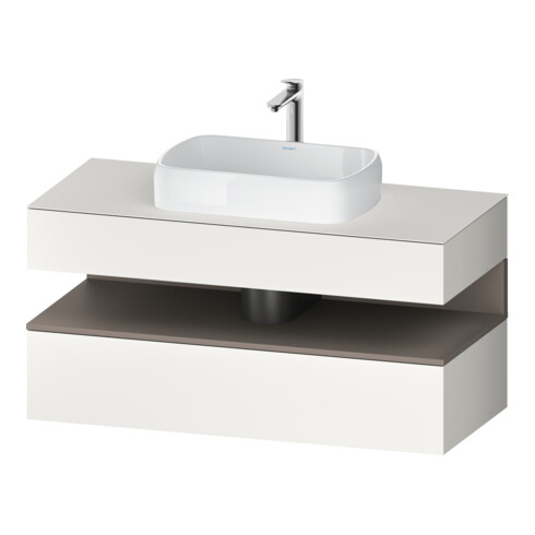 Duravit Waschtischunterschrank Qatego 120x55x60cm, ba m/we m, Pl, 1 Schubkast.