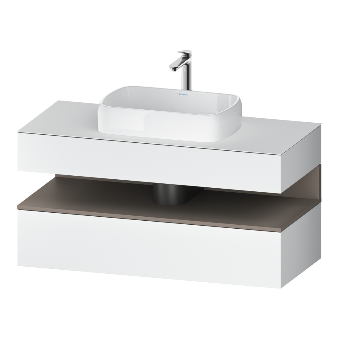 Duravit Waschtischunterschrank Qatego 120x55x60cm, ba m/we m, Pl, Nischenb