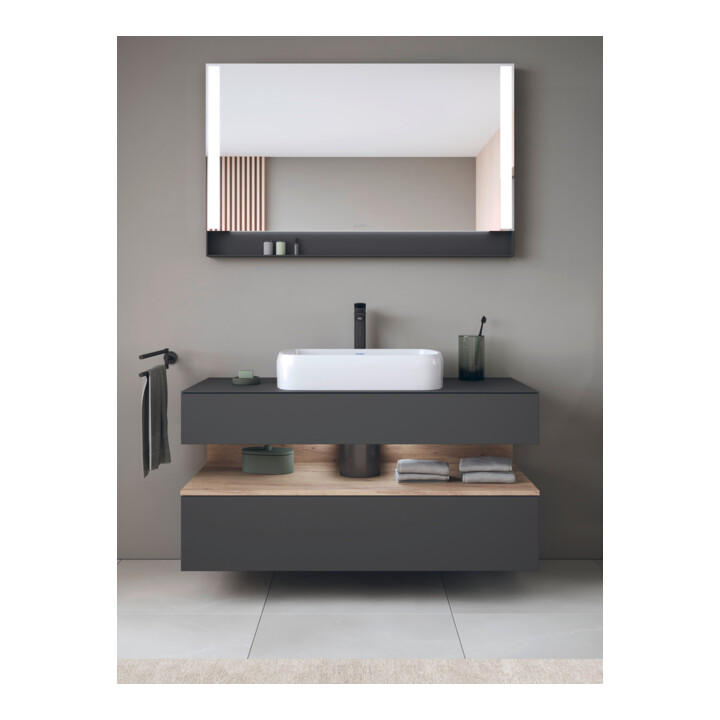 Duravit Waschtischunterschrank Qatego 120x55x60cm, E Ma/Gra m, Pl, Nischenb