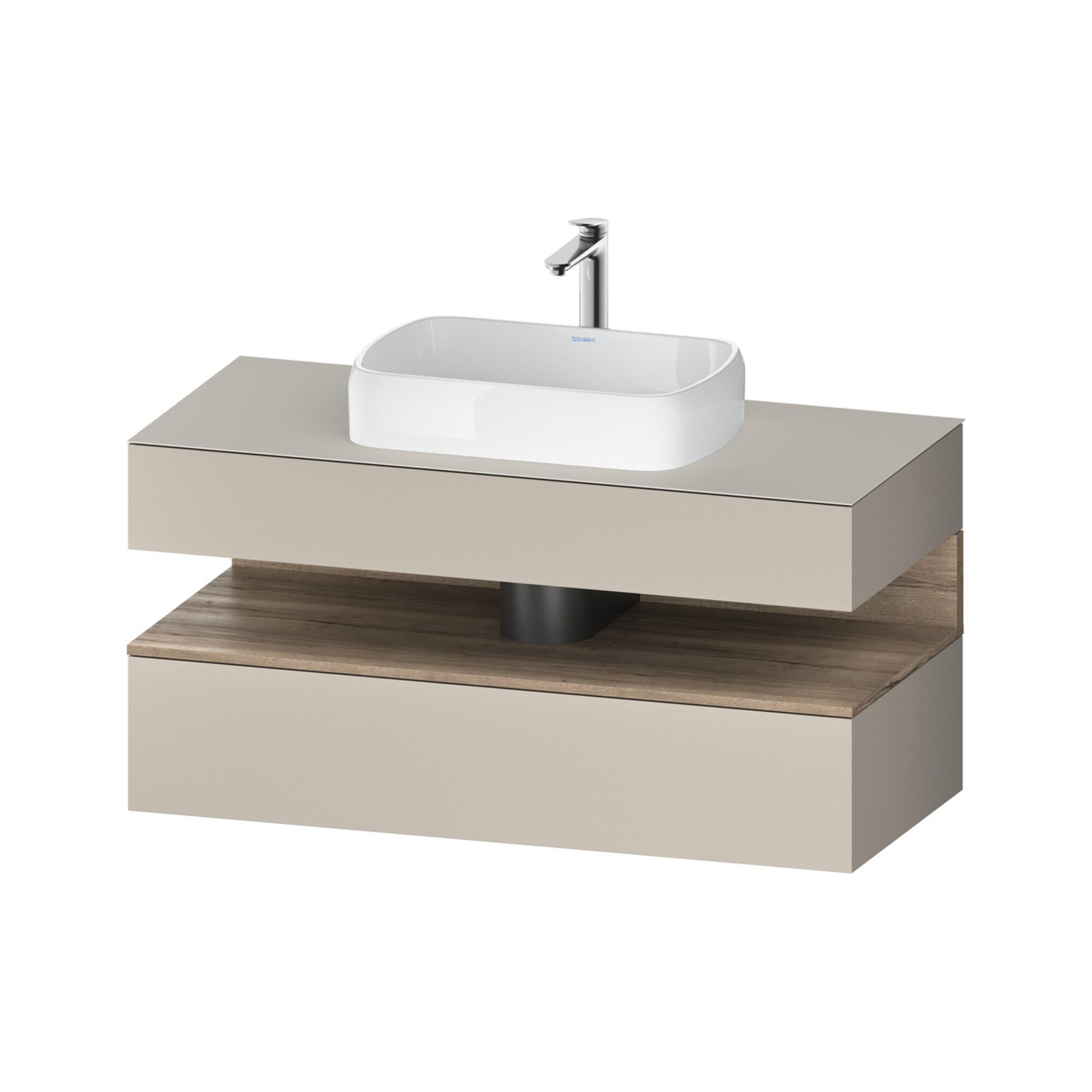 Duravit Waschtischunterschrank Qatego 120x55x60cm, E Ma/t m, Pl, Nischenb