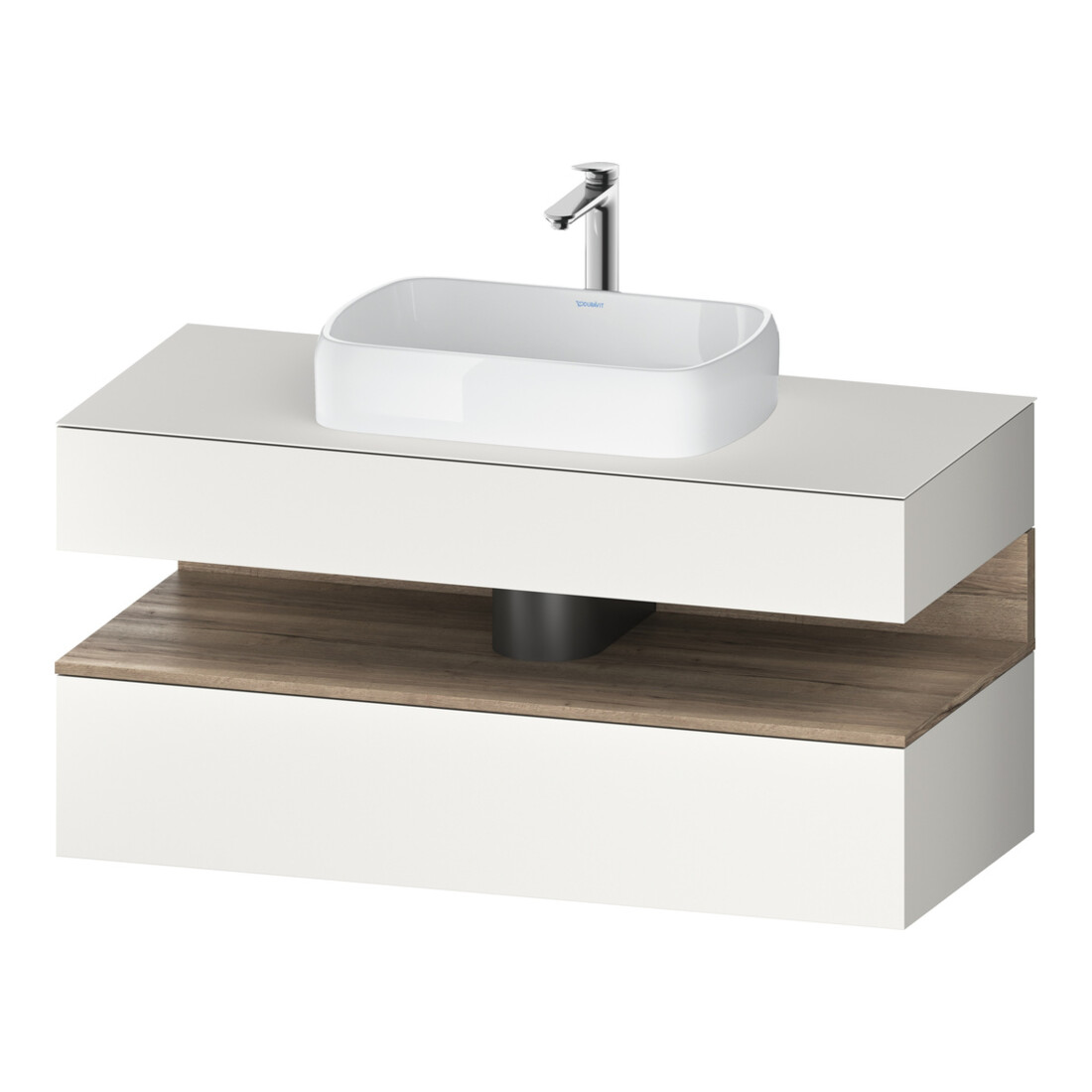 Duravit Waschtischunterschrank Qatego 120x55x60cm, E Ma/w m, Pl, 1 Schubkast.