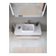 Duravit Waschtischunterschrank Qatego 120x55x60cm, E Ma/w m, Pl, Nischenb