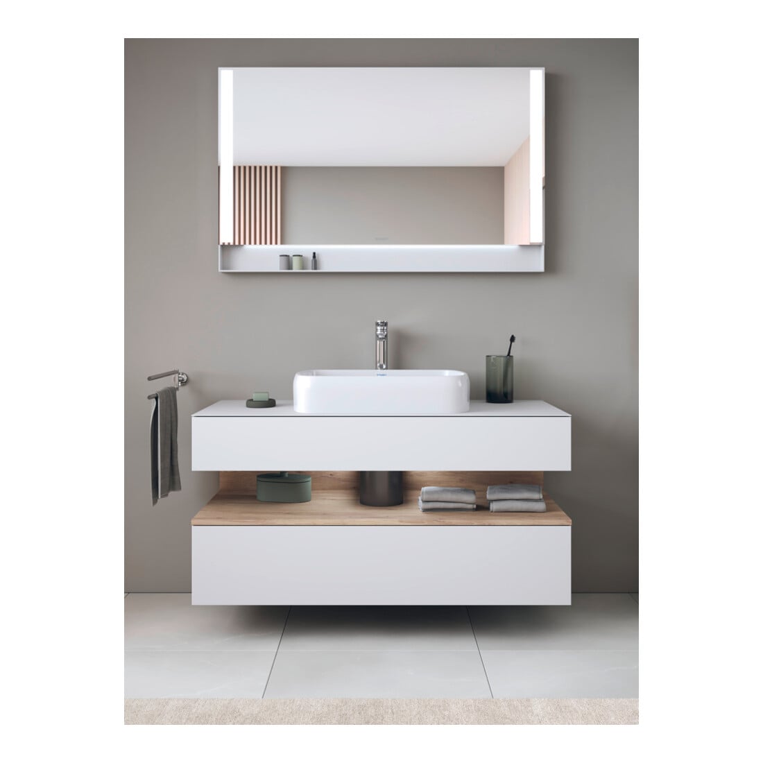 Duravit Waschtischunterschrank Qatego 120x55x60cm, E Ma/w m, Pl, Nischenb