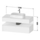 Duravit Waschtischunterschrank Qatego 120x55x60cm, E na/gra m, Pl, Nischenb