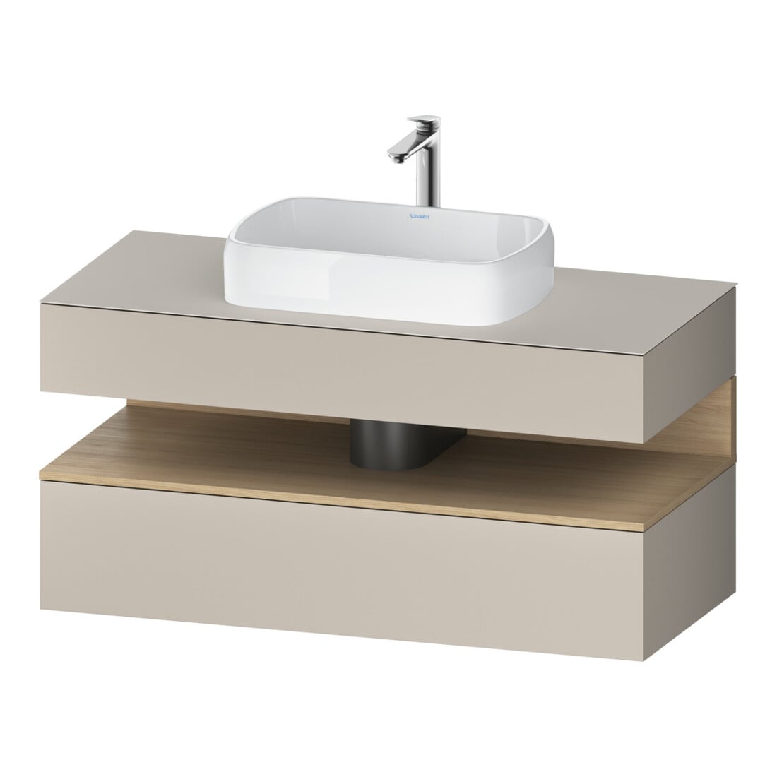 Duravit Waschtischunterschrank Qatego 120x55x60cm, E na/tau m, Pl, Nischenb
