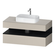 Duravit Waschtischunterschrank Qatego 120x55x60cm, E sw/tau m, Pl, Nischenb-1