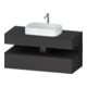 Duravit Waschtischunterschrank Qatego 120x55x60cm, gra m/Gr m, Pl, 1 Kast
