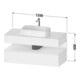 Duravit Waschtischunterschrank Qatego 120x55x60cm, gra m/Gr m, Pl, Nischenb