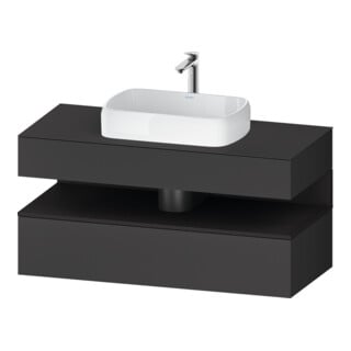 Duravit Waschtischunterschrank Qatego 120x55x60cm, gra m/Gr m, Pl, Nischenb