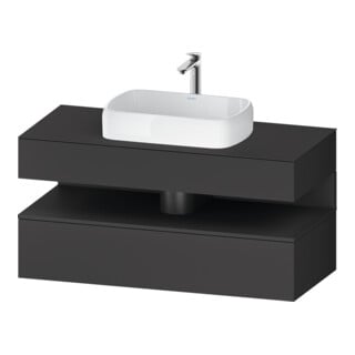 Duravit Waschtischunterschrank Qatego 120x55x60cm, gra m, Pl, Nischenb