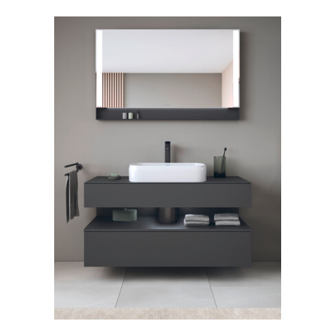 Duravit Waschtischunterschrank Qatego 120x55x60cm, gra m, Pl, Nischenb