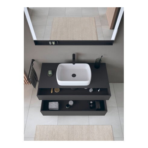 Duravit Waschtischunterschrank Qatego 120x55x60cm, gra m, Pl, Nischenb