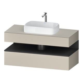 Duravit Waschtischunterschrank Qatego 120x55x60cm, gra m/ta m, Pl, Nischenb