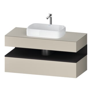 Duravit Waschtischunterschrank Qatego 120x55x60cm, gra m/ta m, Pl, Nischenb