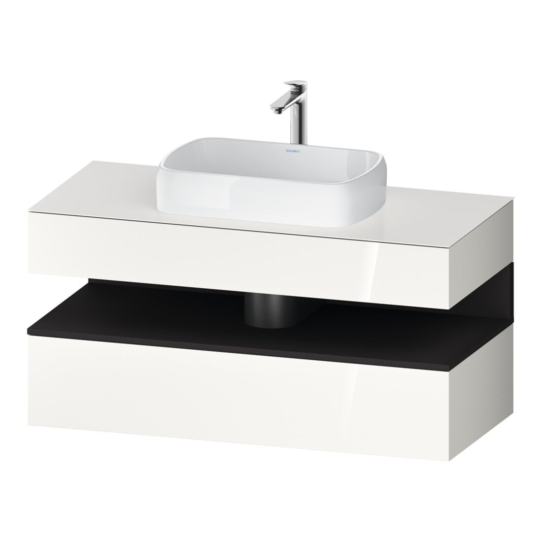 Duravit Waschtischunterschrank Qatego 120x55x60cm, gra m/we g, Pl, Nischenb