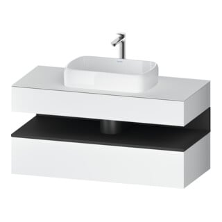 Duravit Waschtischunterschrank Qatego 120x55x60cm, gra m/we m, Pl, Nischenb