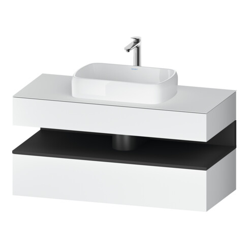 Duravit Waschtischunterschrank Qatego 120x55x60cm, gra m/we m, Pl, Nischenb