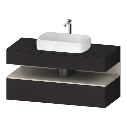 Duravit Waschtischunterschrank Qatego 120x55x60cm, T m/Gr m, Pl, 1 Schubkast.