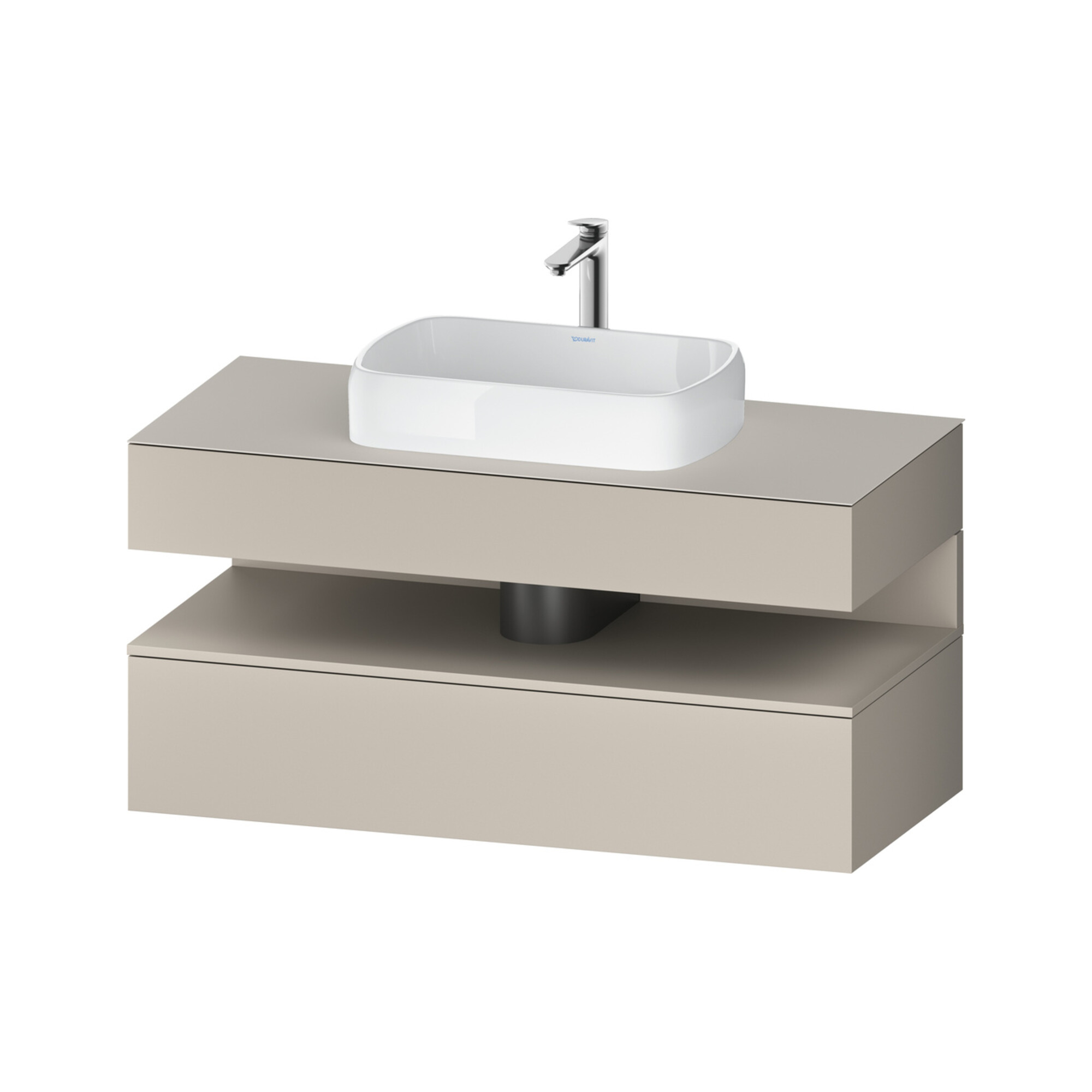 Duravit Waschtischunterschrank Qatego 120x55x60cm, T m, Pl, 1 Schubkast.