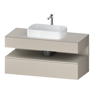 Duravit Waschtischunterschrank Qatego 120x55x60cm, T m/ta m, Pl, 1 Schubkast.