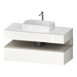 Duravit Waschtischunterschrank Qatego 120x55x60cm, T m/we g, Pl, 1 Schubkast.