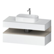Duravit Waschtischunterschrank Qatego 120x55x60cm, T m/we m, Pl, 1 Schubkast.