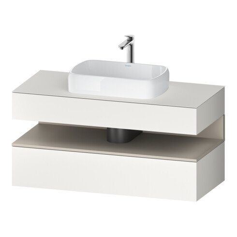Duravit Waschtischunterschrank Qatego 120x55x60cm, T m/we m, Pl, Nischenb