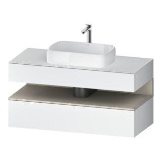 Duravit Waschtischunterschrank Qatego 120x55x60cm, T m/we m, Pl, Nischenb