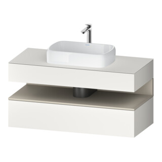 Duravit Waschtischunterschrank Qatego 120x55x60cm, T m/we m, Pl, Nischenb