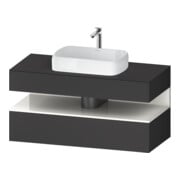 Duravit Waschtischunterschrank Qatego 120x55x60cm, w g/Gra m, Pl, 1 Schubkast.