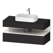 Duravit Waschtischunterschrank Qatego 120x55x60cm, w g/Gra m, Pl, Nischenb