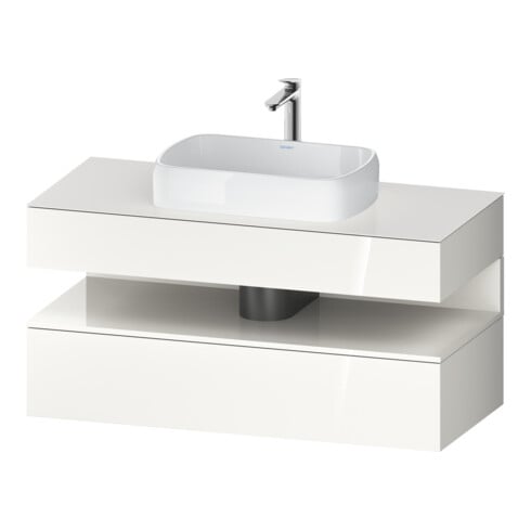 Duravit Waschtischunterschrank Qatego 120x55x60cm, w g, Konsolenpl., Nischenb