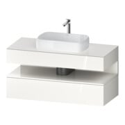 Duravit Waschtischunterschrank Qatego 120x55x60cm, w g, Konsolenpl., Nischenb