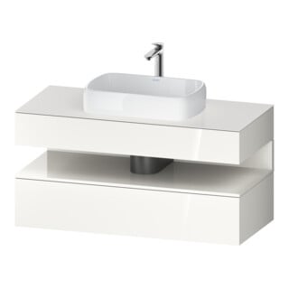 Duravit Waschtischunterschrank Qatego 120x55x60cm, w g, Pl, 1 Schubkast.