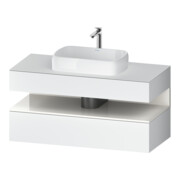 Duravit Waschtischunterschrank Qatego 120x55x60cm, w hgl/we m, Pl, 1 Kast