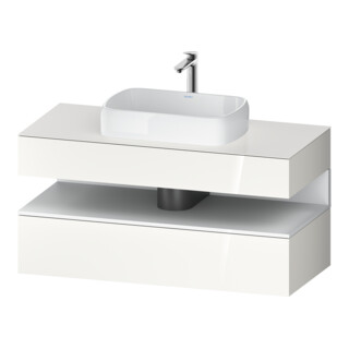 Duravit Waschtischunterschrank Qatego 120x55x60cm, w m/we g, Pl, Nischenb