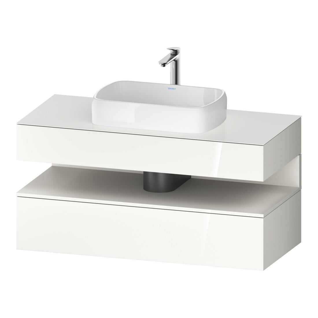 Duravit Waschtischunterschrank Qatego 120x55x60cm, w m/we g, Pl, Nischenb