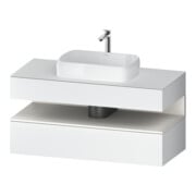 Duravit Waschtischunterschrank Qatego 120x55x60cm, w m/we m, Pl, 1 Schubkast.