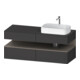 Duravit Waschtischunterschrank Qatego 140x55x60cm, ba m/Gr m, Pl, B r, B-1