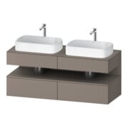 Duravit Waschtischunterschrank Qatego 140x55x60cm, ba m, Pl, Beck. beids.